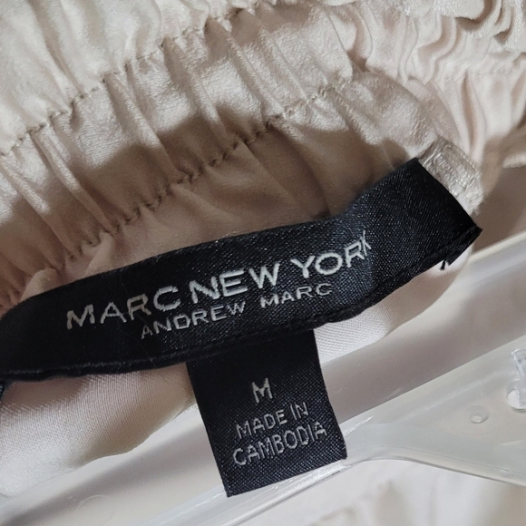 Marc New York Beige Tiered Maxi Boho Skirt Medium Festival - Picture 3 of 3